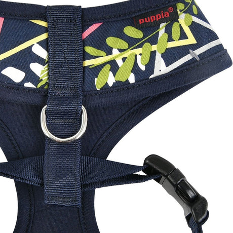 Puppia Botanical Harness Model A Navy hondentuig > honden harnas > model A Small
