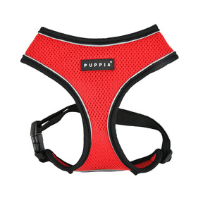 Puppia Soft Harness PRO model A Red hondentuig > honden harnas > model A Small