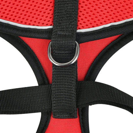 Puppia Soft Harness PRO model A Red hondentuig > honden harnas > model A Small