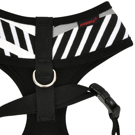 Puppia Briton Harness Model A Black ( L ) hondentuig > honden harnas > model A Small