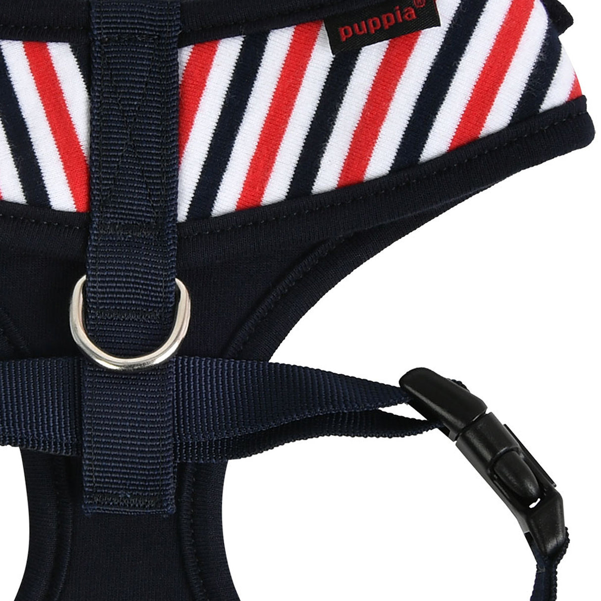 Puppia Seaman Harness Model A Navy - Premium hondentuig > honden harnas from Puppia - Just €35.99! Shop now at Frenkiezdogshop