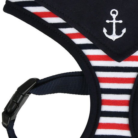 Puppia Seaman Harness Model A Navy hondentuig > honden harnas > model A Small