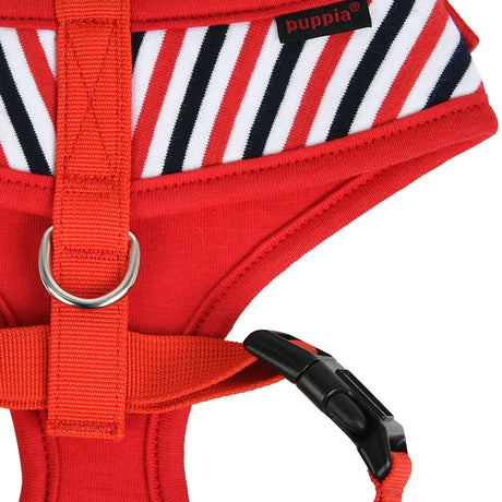 Puppia Seaman Harness Model A Red hondentuig > honden harnas > model A Small