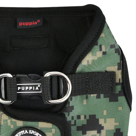 Puppia Harness model B Sentinel Khaki Camo hondentuig > honden harnas > model B Small