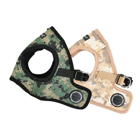 Puppia Harness model B Sentinel Khaki Camo hondentuig > honden harnas > model B Small