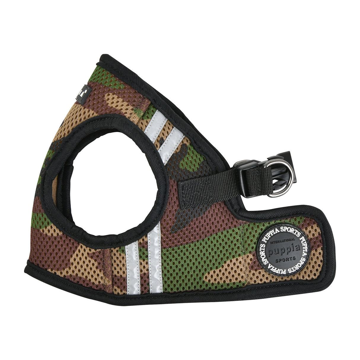 Puppia Soft Vest Harness PRO model B Camo - Premium hondentuig > honden harnas from Puppia - Just €23.99! Shop now at Frenkiezdogshop