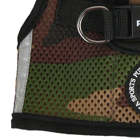 Puppia Soft Vest Harness PRO model B Camo hondentuig > honden harnas > model B Small