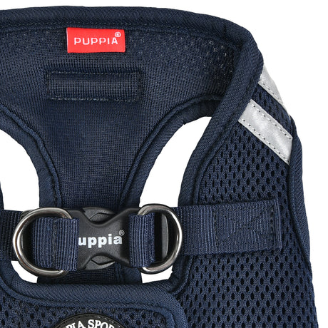Puppia Soft Vest Harness PRO model B Navy hondentuig > honden harnas > model B Small