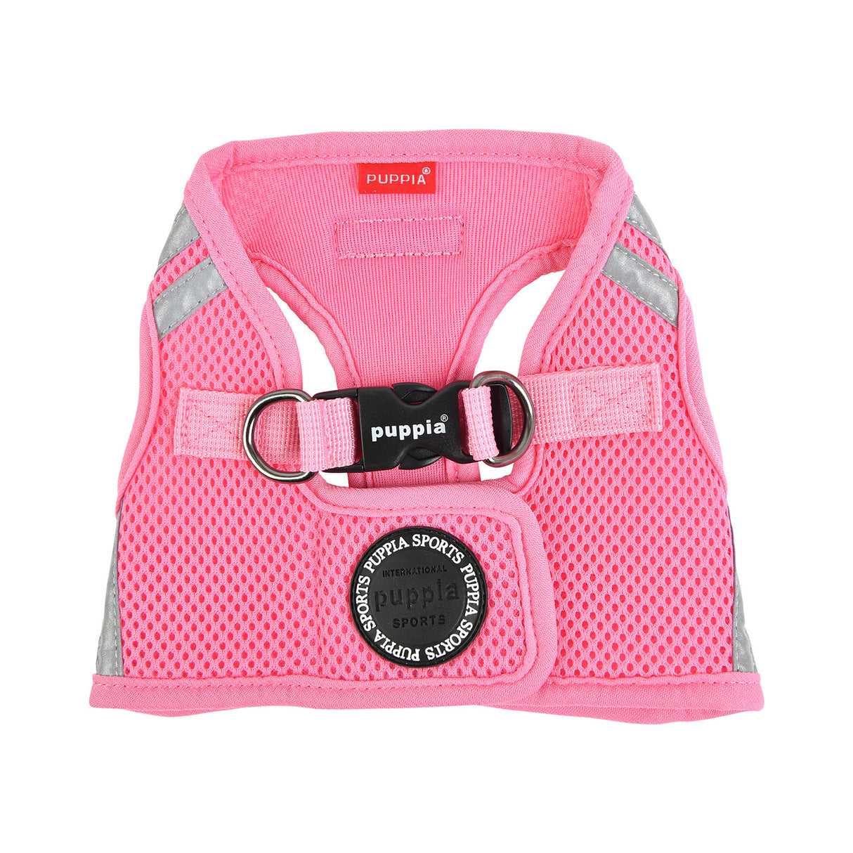 Puppia Soft Vest Harness PRO model B Pink - Premium hondentuig > honden harnas from Puppia - Just €23.99! Shop now at Frenkiezdogshop