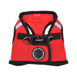 Puppia Soft Vest Harness PRO model B Red - Premium hondentuig > honden harnas from Puppia - Just €23.99! Shop now at Frenkiezdogshop