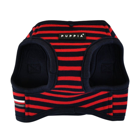 Puppia Briton Harness model B Red ( S ) hondentuig > honden harnas > model B Small