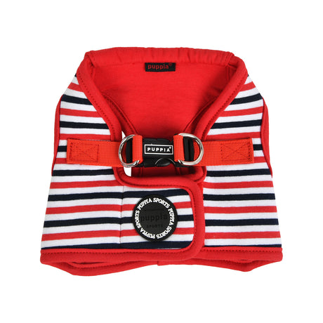 Puppia Seaman Vest  Harness model B Red - Premium hondentuig > honden harnas from Puppia - Just €41.99! Shop now at Frenkiezdogshop