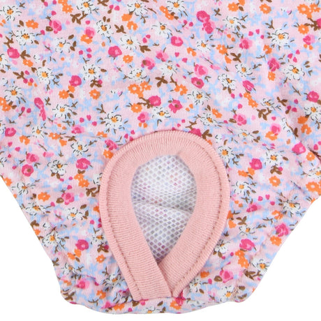 Puppia Loopsheidbroekje Wildflower Pink Loopsheidbroekje > Periodebroekje Small