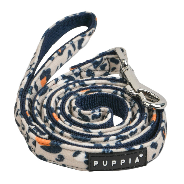 Puppia Elyse Lijn Navy - Premium hondenriem > hondenlijn from Puppia - Just €15.99! Shop now at Frenkiezdogshop