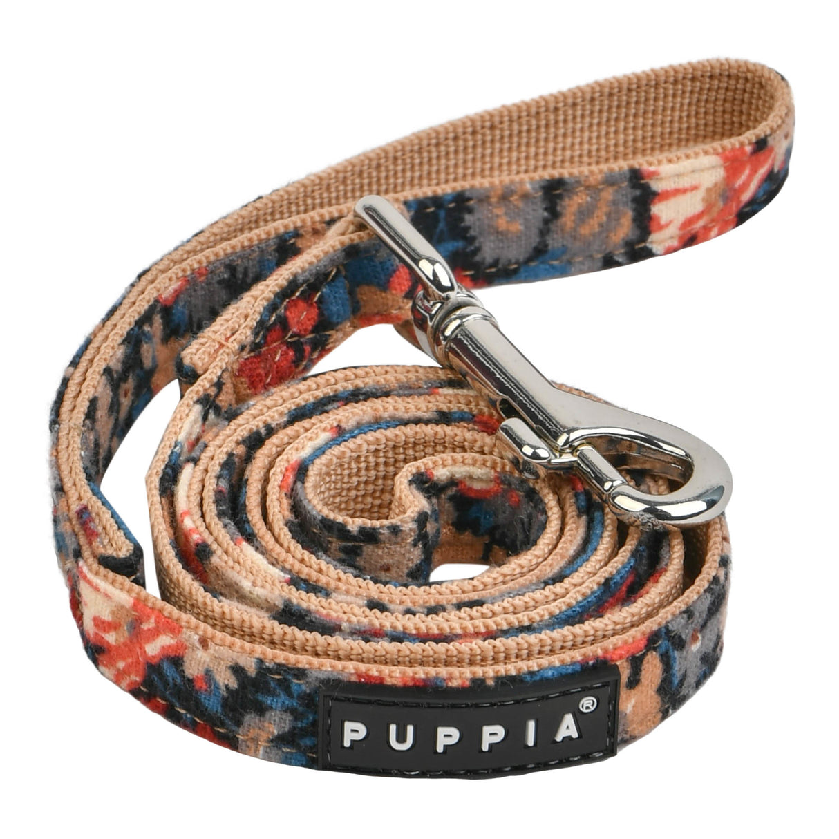 Puppia Gianni Lijn Beige - Premium hondenriem > hondenlijn from Puppia - Just €15.99! Shop now at Frenkiezdogshop