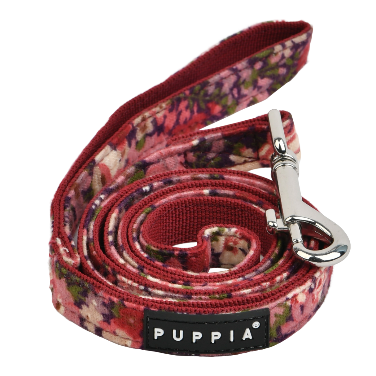 Puppia Gianni Lijn Wine - Premium hondenriem > hondenlijn from Puppia - Just €15.99! Shop now at Frenkiezdogshop