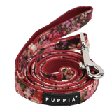 Puppia Gianni Lijn Wine - Premium hondenriem > hondenlijn from Puppia - Just €15.99! Shop now at Frenkiezdogshop