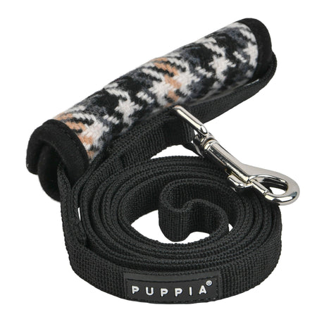 Puppia Kellen Lijn Black - Premium hondenriem > hondenlijn from Puppia - Just €15.99! Shop now at Frenkiezdogshop