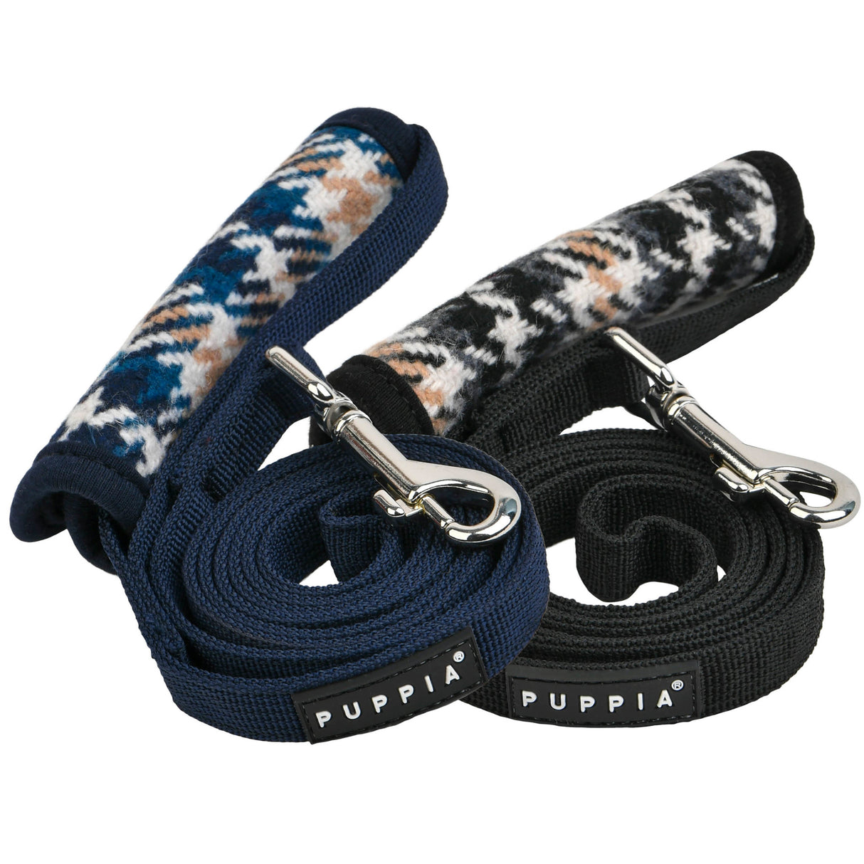 Puppia Kellen Lijn Black - Premium hondenriem > hondenlijn from Puppia - Just €15.99! Shop now at Frenkiezdogshop