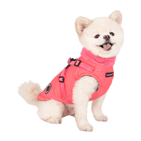 Puppia Donavan Jacket Harness Pink Hondenkleding > hondenjas Small