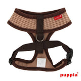 Puppia Soft Harness model A beige - Premium hondentuig > honden harnas from Puppia - Just €18.99! Shop now at Frenkiezdogshop