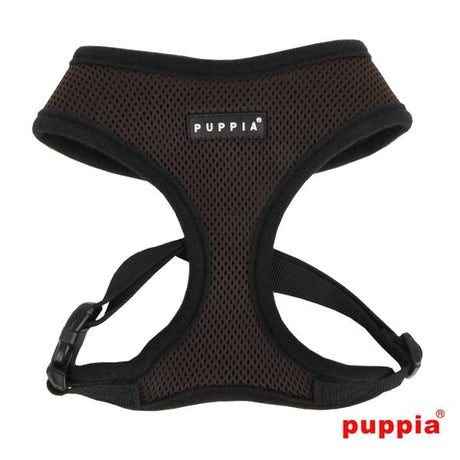 Puppia Soft Harness model A brown - Premium hondentuig > honden harnas from Puppia - Just €18.99! Shop now at Frenkiezdogshop