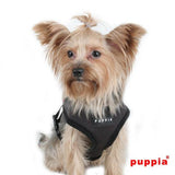 Puppia Soft Harness model A brown - Premium hondentuig > honden harnas from Puppia - Just €18.99! Shop now at Frenkiezdogshop