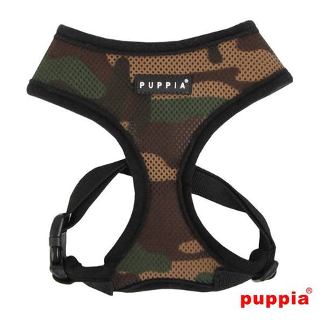 Puppia Soft Harness  model A camo - Premium hondentuig > honden harnas from Puppia - Just €18.99! Shop now at Frenkiezdogshop