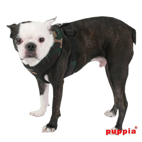 Puppia Soft Harness  model A camo - Premium hondentuig > honden harnas from Puppia - Just €18.99! Shop now at Frenkiezdogshop