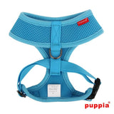 Puppia Soft Harness model A skyblue - Premium hondentuig > honden harnas from Puppia - Just €18.99! Shop now at Frenkiezdogshop