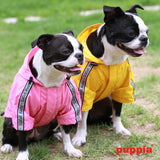 Puppia Base Jumper Regenjas Yellow - Premium Hondenkleding > hondenjas from Puppia - Just €42.99! Shop now at Frenkiezdogshop