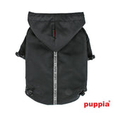 Puppia Base Jumper Regenjas Black - Premium Hondenkleding > hondenjas from Puppia - Just €41.99! Shop now at Frenkiezdogshop