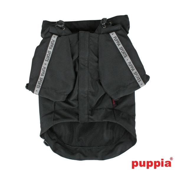 Puppia Base Jumper Regenjas Black - Premium Hondenkleding > hondenjas from Puppia - Just €41.99! Shop now at Frenkiezdogshop