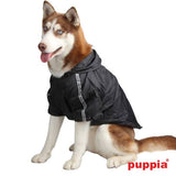 Puppia Base Jumper Regenjas Black - Premium Hondenkleding > hondenjas from Puppia - Just €41.99! Shop now at Frenkiezdogshop