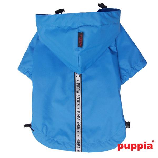 Puppia Base Jumper Regenjas Sky Blue - Premium Hondenkleding > hondenjas from Puppia - Just €41.99! Shop now at Frenkiezdogshop