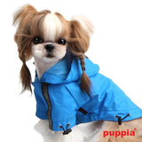 Puppia Base Jumper Regenjas Sky Blue - Premium Hondenkleding > hondenjas from Puppia - Just €41.99! Shop now at Frenkiezdogshop