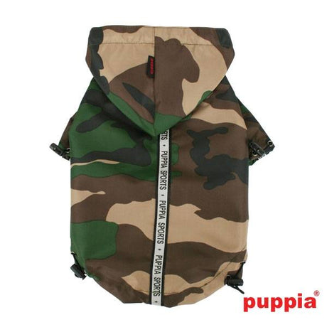 Puppia Base Jumper Regenjas Camo - Premium Hondenkleding > hondenjas from Puppia - Just €41.99! Shop now at Frenkiezdogshop