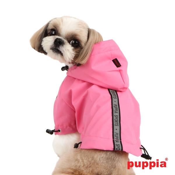 Puppia Base Jumper Regenjas Pink - Premium Hondenkleding > hondenjas from Puppia - Just €41.99! Shop now at Frenkiezdogshop