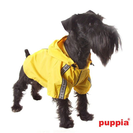 Puppia Base Jumper Regenjas Yellow Hondenkleding > hondenjas Small