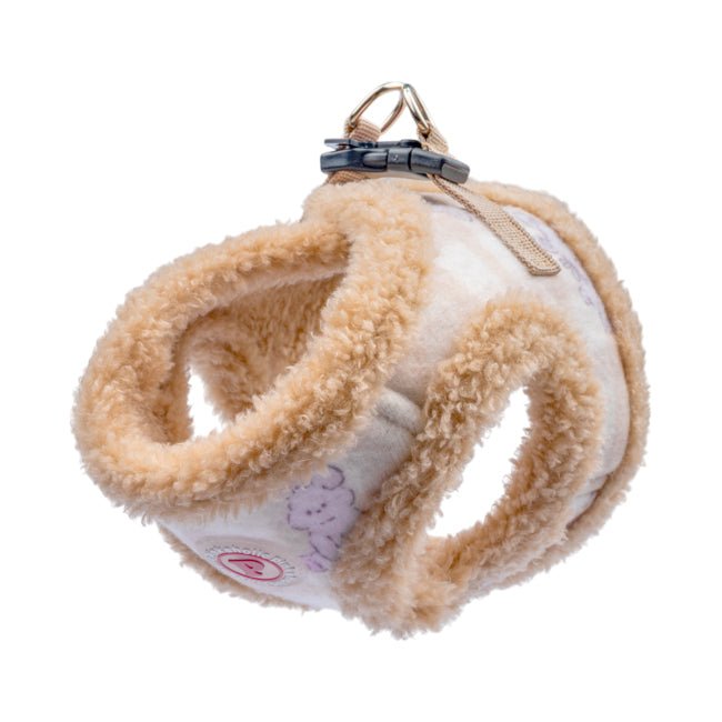 Pinkaholic Bronwen Vest Harnas Model B - Beige hondentuig > honden harnas > model B Small