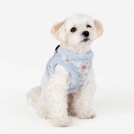 Pinkaholic Bronwen Vest Harnas Model B - Blue hondentuig > honden harnas > model B Small