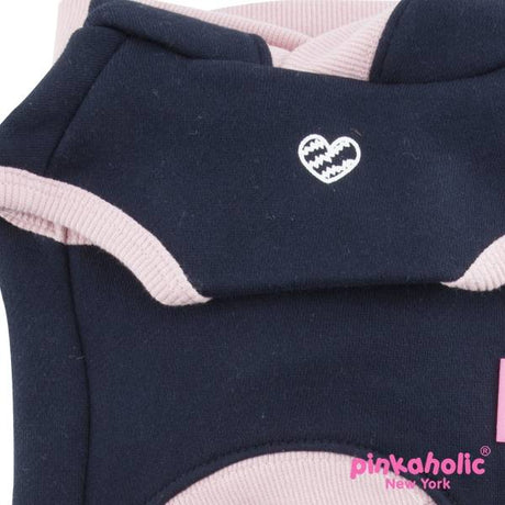 Pinkaholic Chiquito Hoodie Navy Hondenkleding > Hondentrui Small
