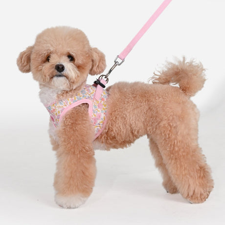Pinkaholic Ione Vest Harness Light Pink – Zacht Katoenen Hondentuigje voor Kleine Honden hondentuig > honden harnas > model B Small