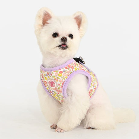 Pinkaholic Ione Vest Harness Violet – Zacht Katoenen Hondentuigje voor Kleine Honden hondentuig > honden harnas > model B Small