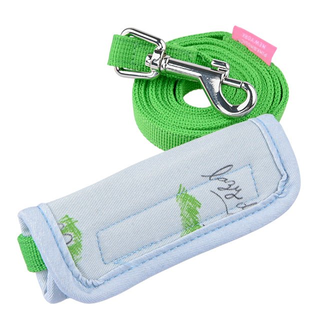 Pinkaholic Kiki Leash Light Blue – Bijpassende Hondenriem voor Kleine Honden hondenriem > hondenlijn Medium