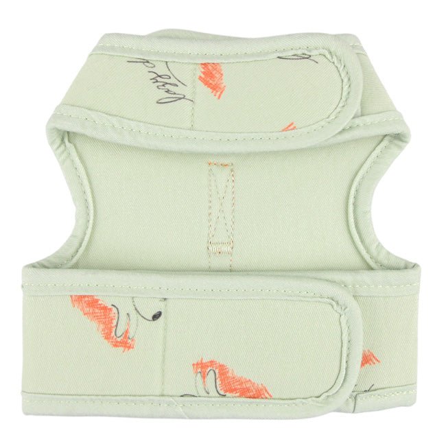 Pinkaholic Kiki Pinka Harness J Light Lime – Katoenen Hondenjas voor Kleine Honden hondentuig > honden harnas > model B Small
