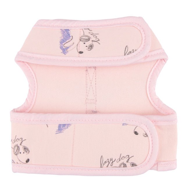 Pinkaholic Kiki Pinka Harness J Light Pink – Katoenen Hondenjas voor Kleine Honden hondentuig > honden harnas > model B Small