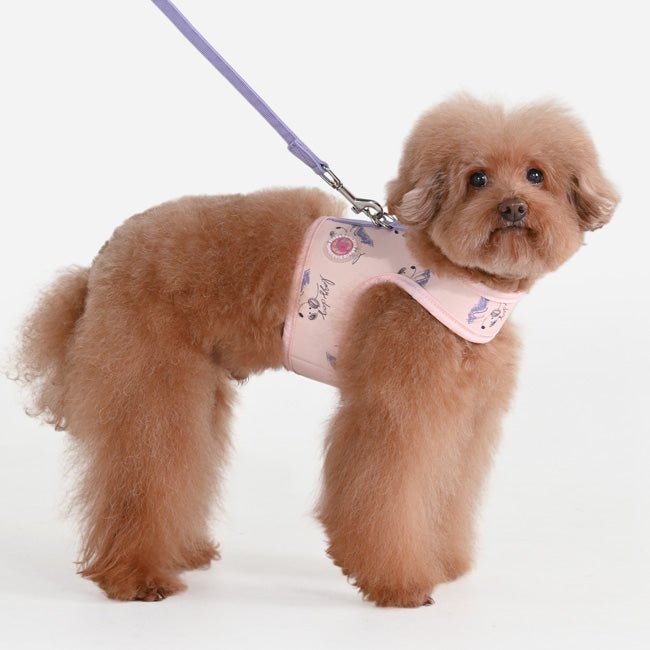 Pinkaholic Kiki Pinka Harness J Light Pink – Katoenen Hondenjas voor Kleine Honden hondentuig > honden harnas > model B Small