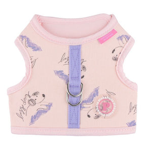 Pinkaholic Kiki Pinka Harness J Light Pink – Katoenen Hondenjas voor Kleine Honden hondentuig > honden harnas > model B Small