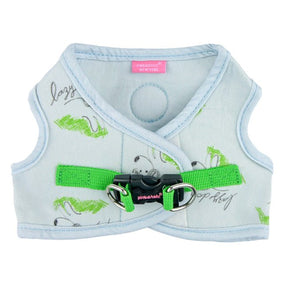 Pinkaholic Kiki Vest Harness Light Blue – Zacht Katoenen Hondentuigje voor Kleine Honden hondentuig > honden harnas > model B Small